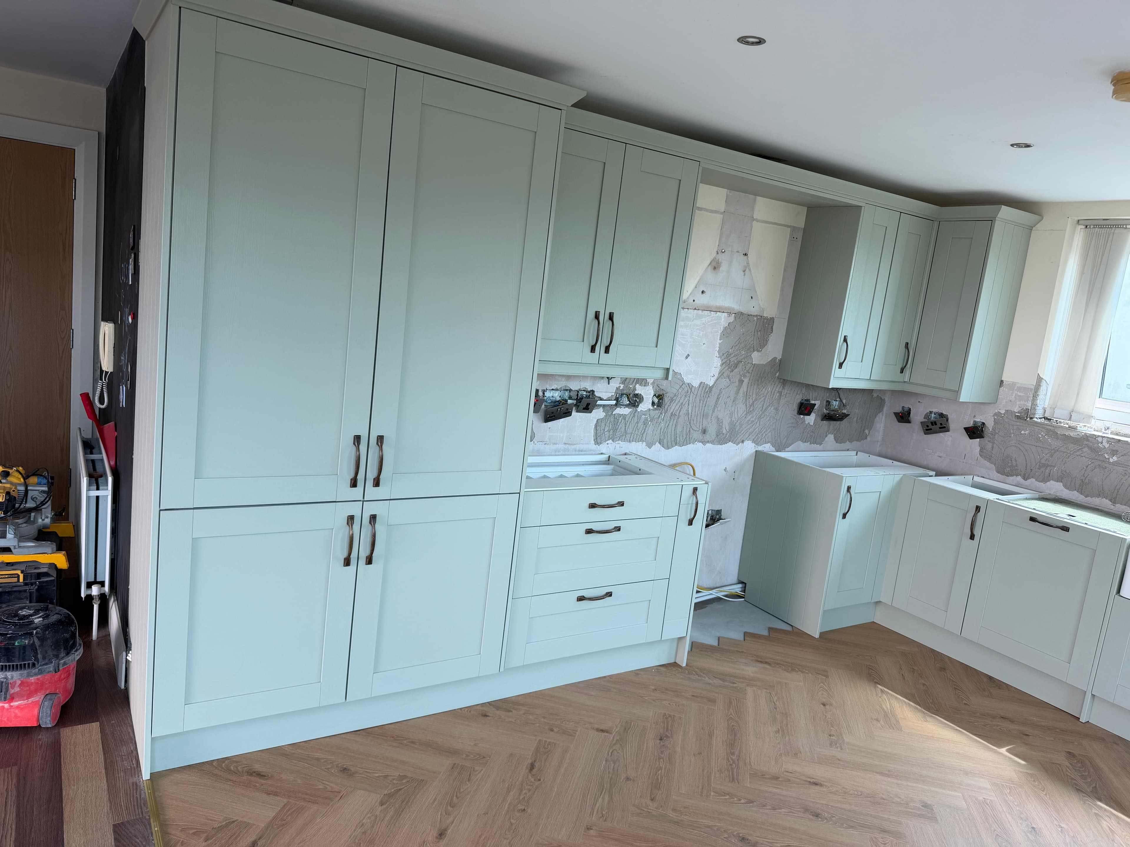 Premium Flat-Pack Kitchen with Stone Finishes