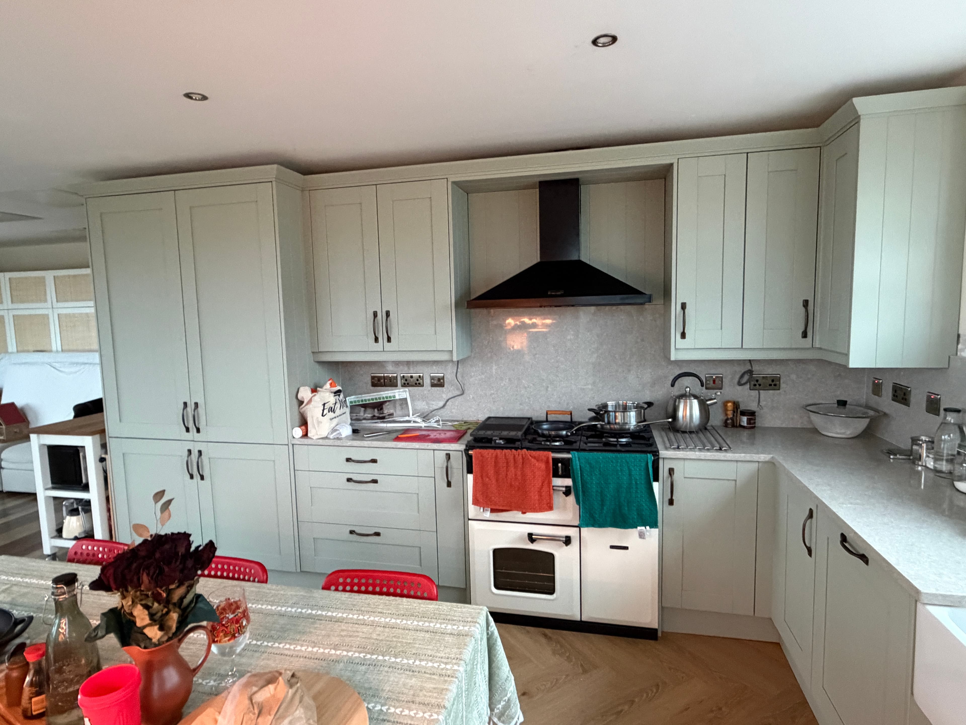 Premium Flat-Pack Kitchen with Stone Finishes